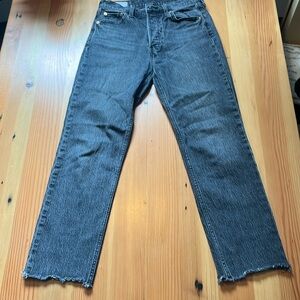 Gap High Rise Cheeky Straight Jeans with Washwell size 27
